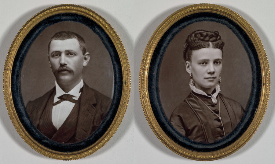 Etienne Carjat — Untitled (Pair of Portraits)