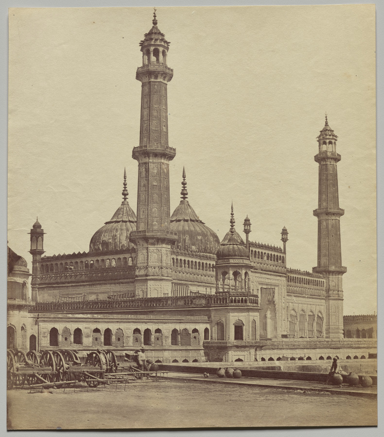 Felice A. Beato — Mosque, Inside Asaf-ud-Daula's Imambara