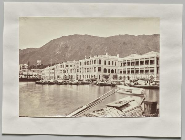 Untitled (View on the Praya, looking east, Hong Kong)