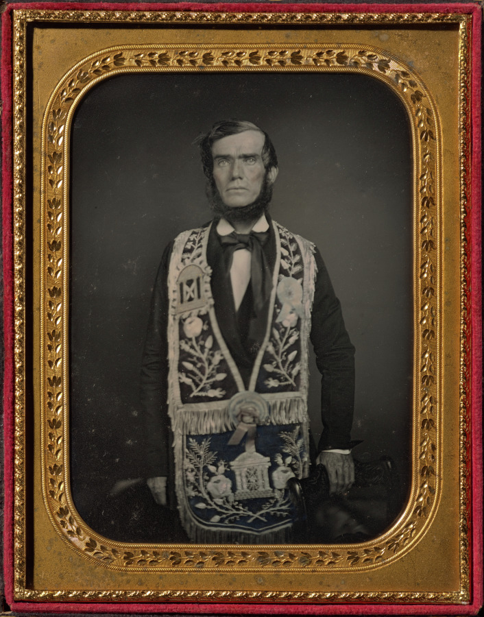 Unknown Artist — Secretary for a Lodge of a Temperance Organization