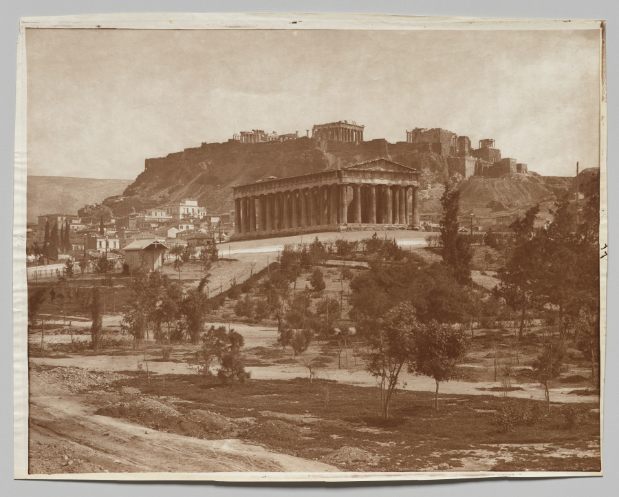 Adolphe Braun & Co. — View of the Acropolis