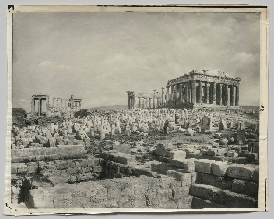 Adolphe Braun & Co. — View of the Parthenon