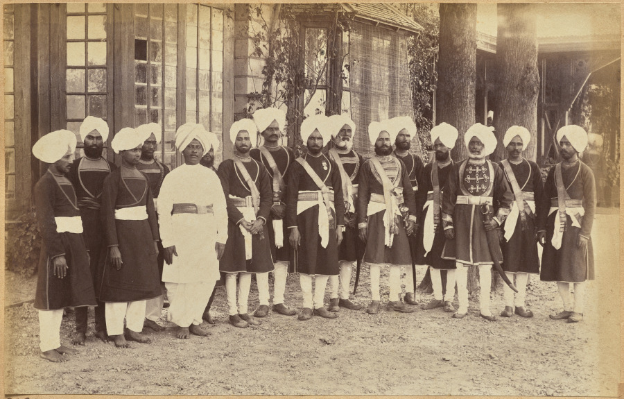 Raja Deen Dayal — Servants of His Honor the Gov. of Punjab
