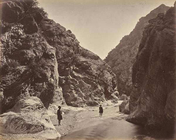 End of the Defile, Looking Back at Ali Musjid