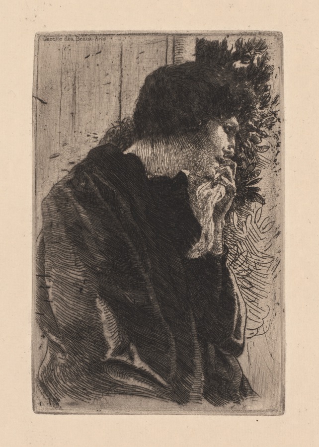 Albert Besnard — Sadness
