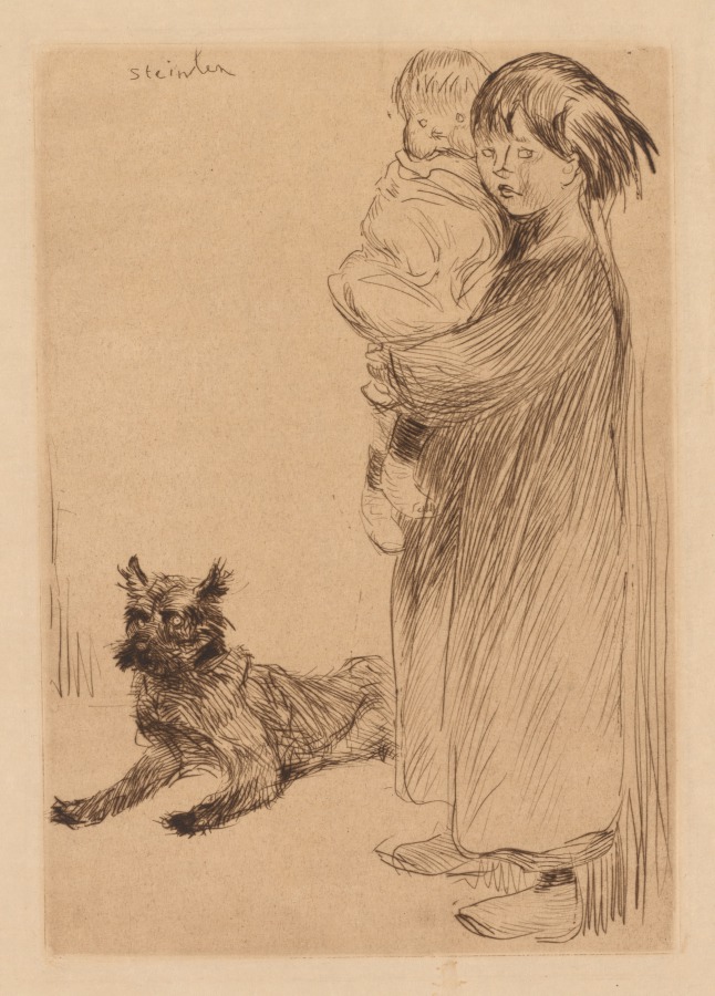 Théophile Alexandre Steinlen — The Big Sister (La Grande Soeur)