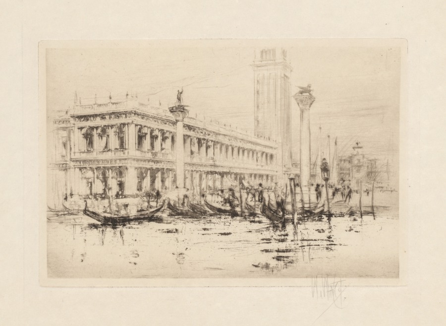 William Walcot — The Venice Set: The Library of St. Mark’s
