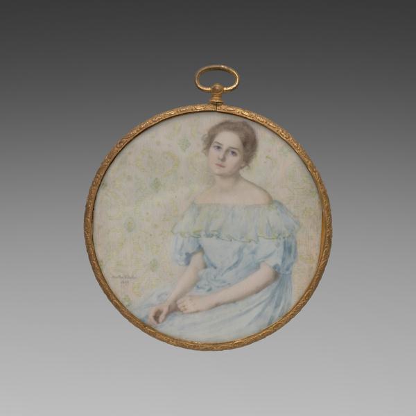 The Blue Gown (Portrait of Ethel Coe)