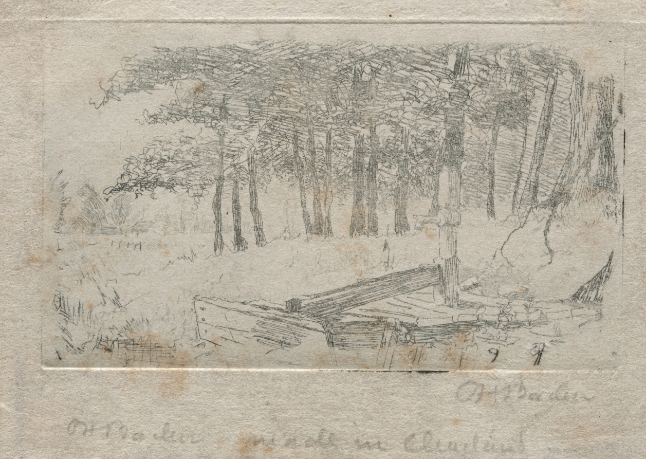 Otto H. Bacher — Sketch from Nature