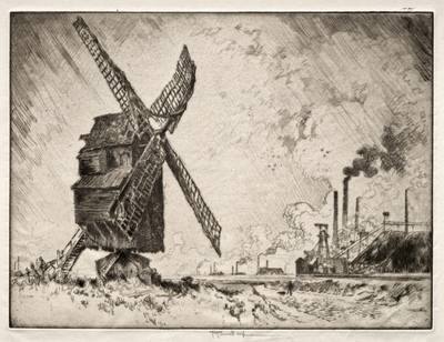 Old and New Mills, Valenciennes, France