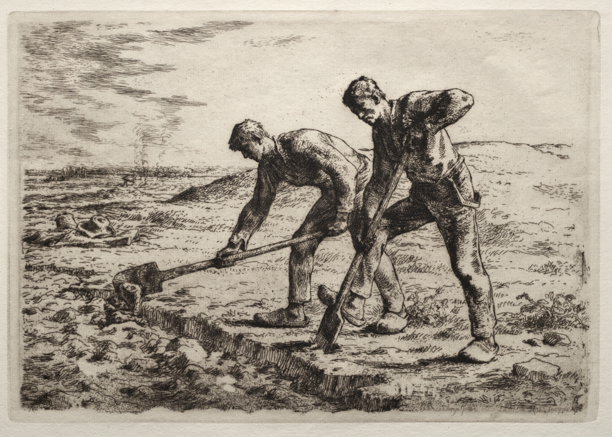 Jean-François Millet — The Diggers