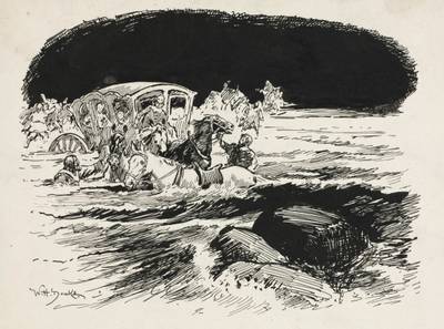 Tail Piece for Chapter LIII from "Lorna Doone"