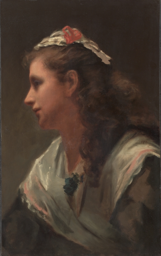 William Morris Hunt — His First Model-Miss Russell