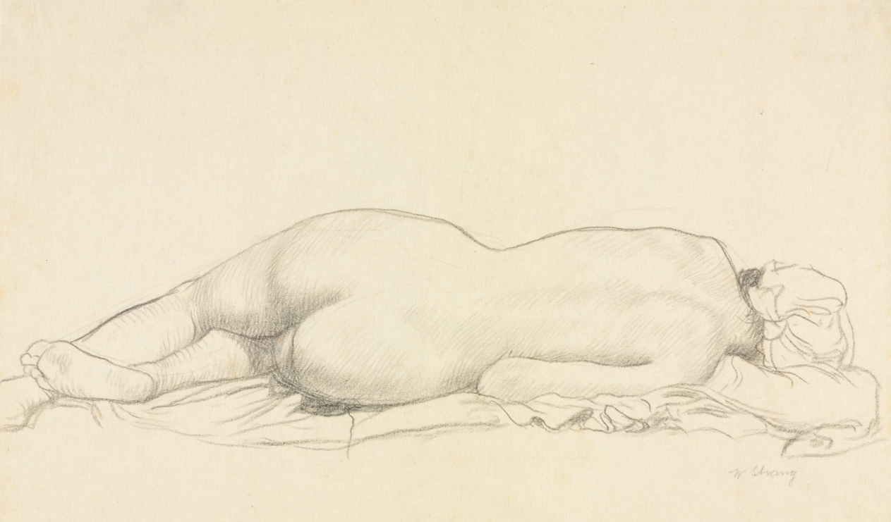 William Strang — Reclining Nude