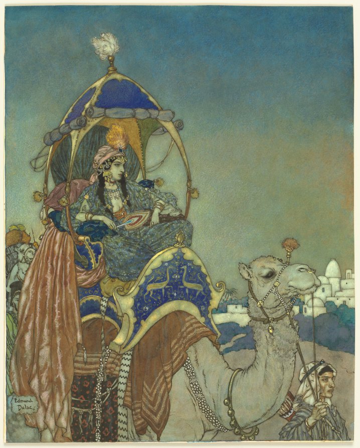 Edmund Dulac — The Queen of Sheba