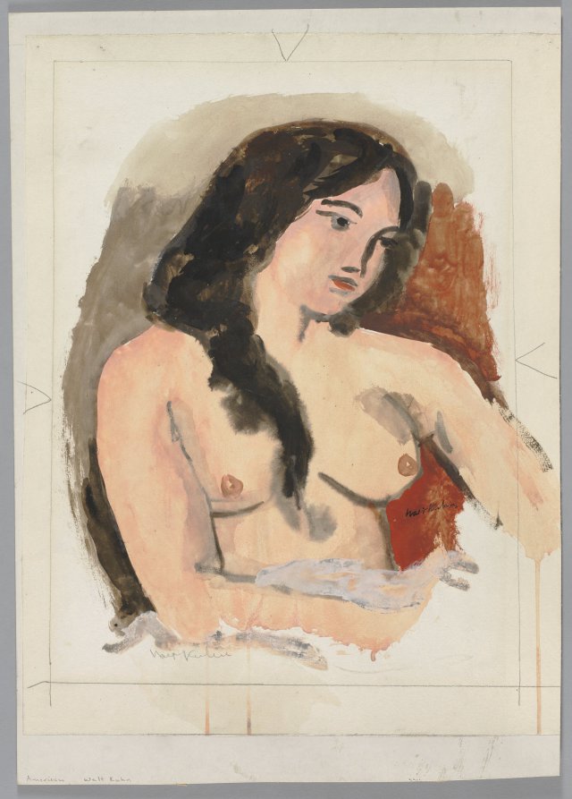 Walt Kuhn — Bust of Sophie