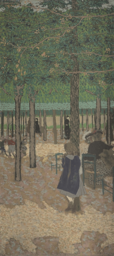 Édouard Vuillard — Under the Trees (from "The Public Gardens")