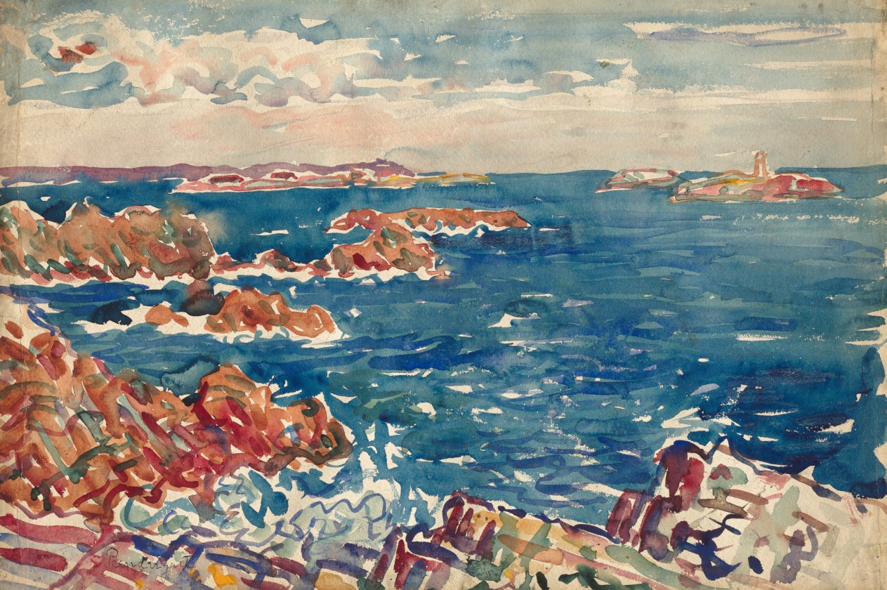 Maurice Prendergast — The Rocky Seashore