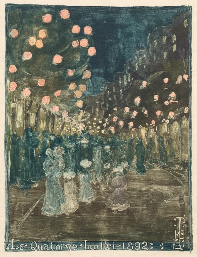 Maurice Prendergast — Bastille Day
