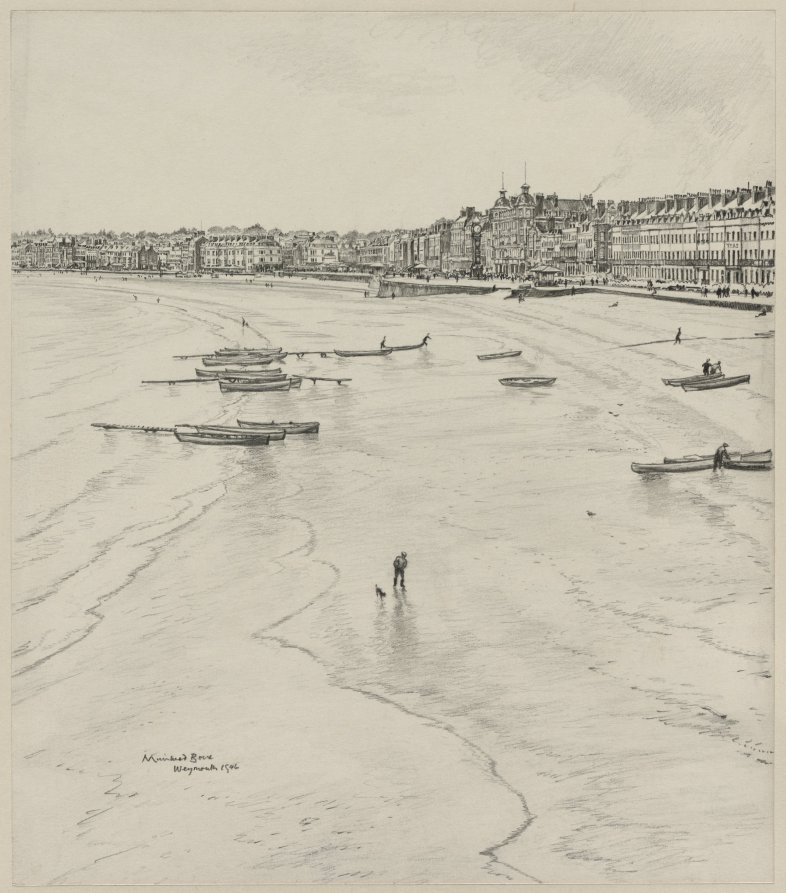 Muirhead Bone — Weymouth Bay, The Off Season