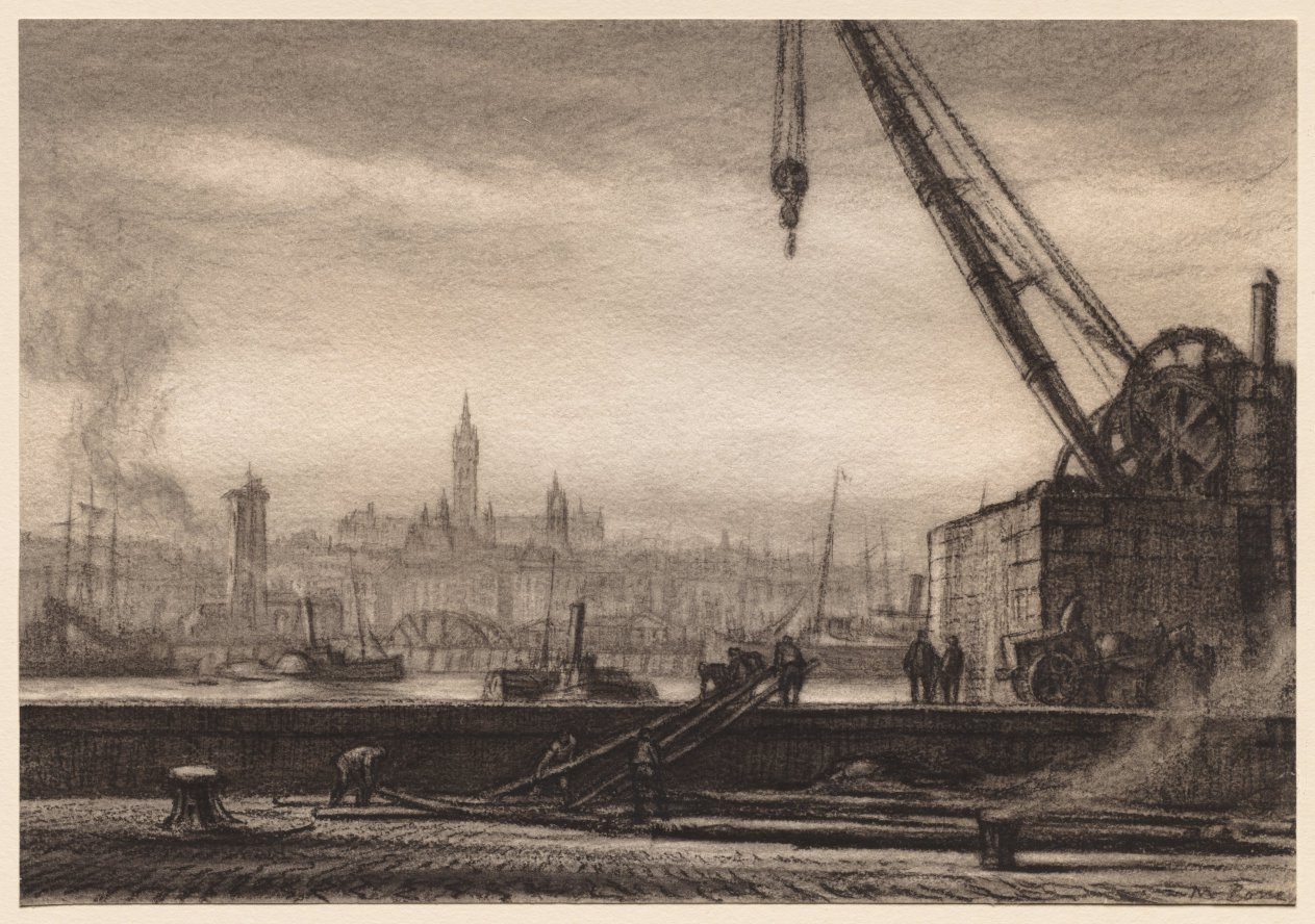 Muirhead Bone — Glasgow University