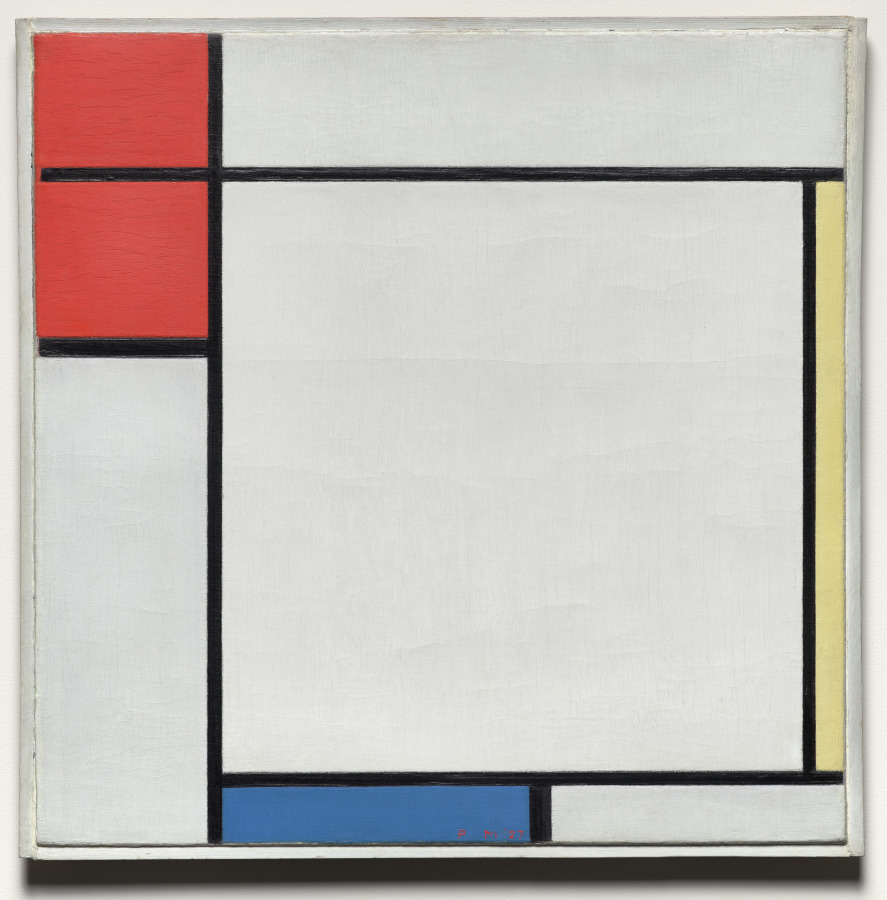 Piet Mondrian — Composition with Red, Yellow, and Blue