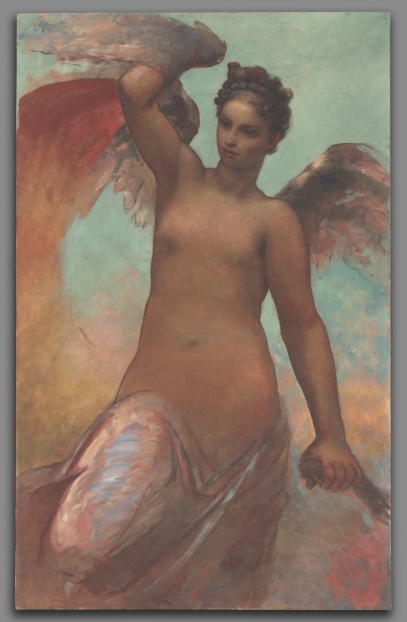 William Morris Hunt — Winged Fortune