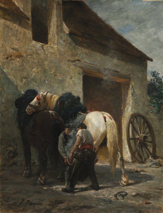 Émile Jacque — Blacksmiths