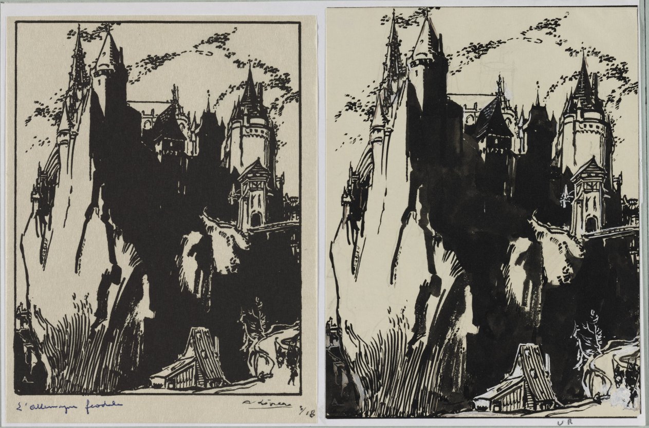 Auguste Louis Lepère — L'Allemagne feedale