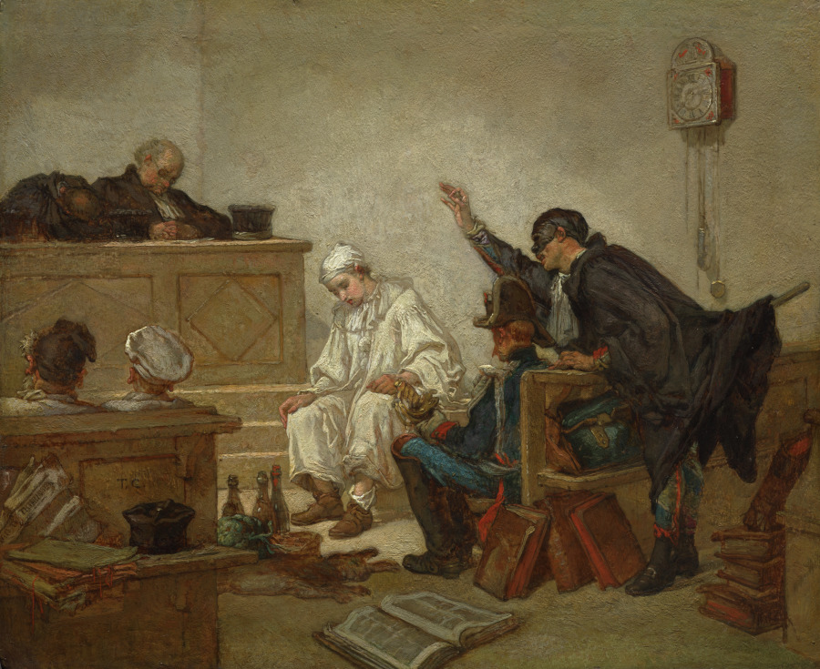 Thomas Couture — Pierrot in Criminal Court