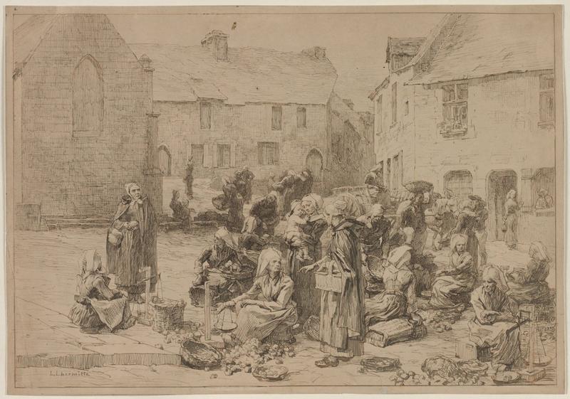 The Apple Market at Landerneau