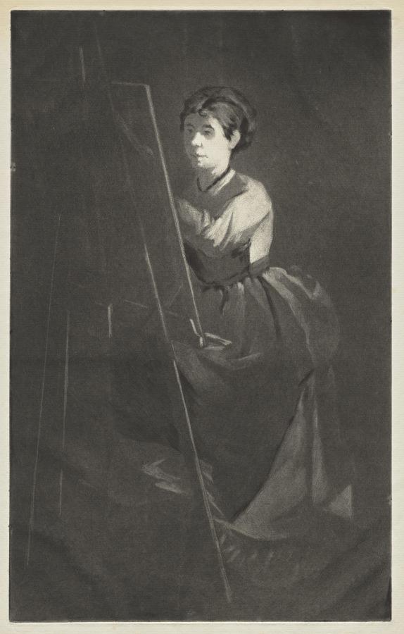 Young Woman at an Easel