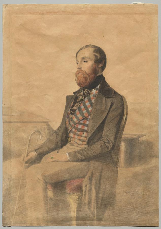 Portrait of Alfred de Musset (1810-1857)
