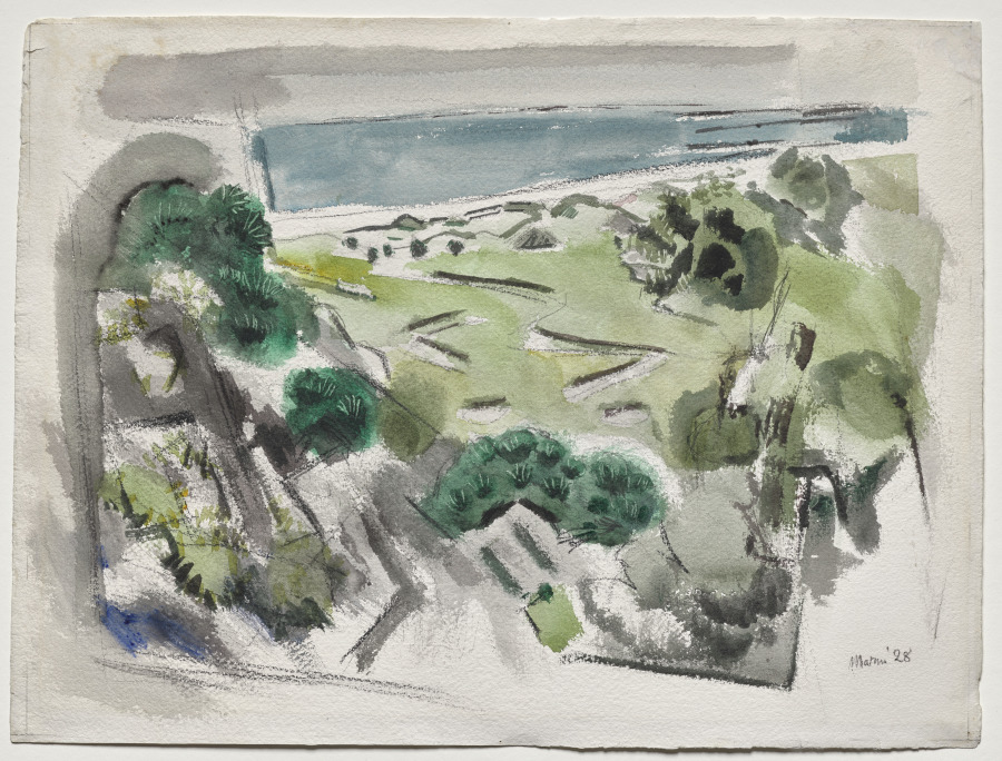 John Marin — On Morse Mountain, No. 6, Maine