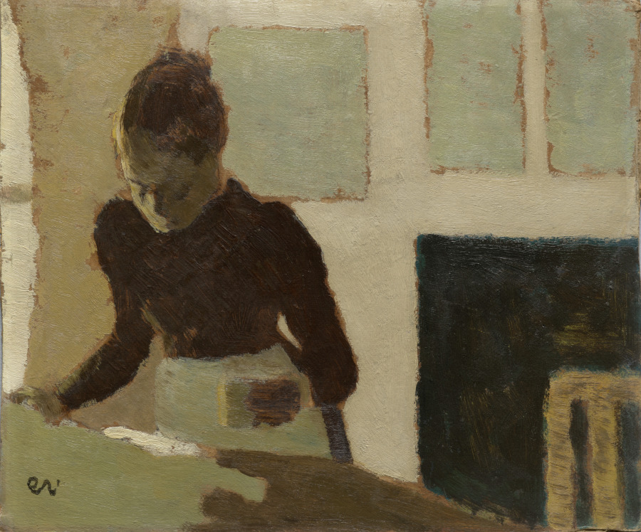 Édouard Vuillard — Woman Ironing