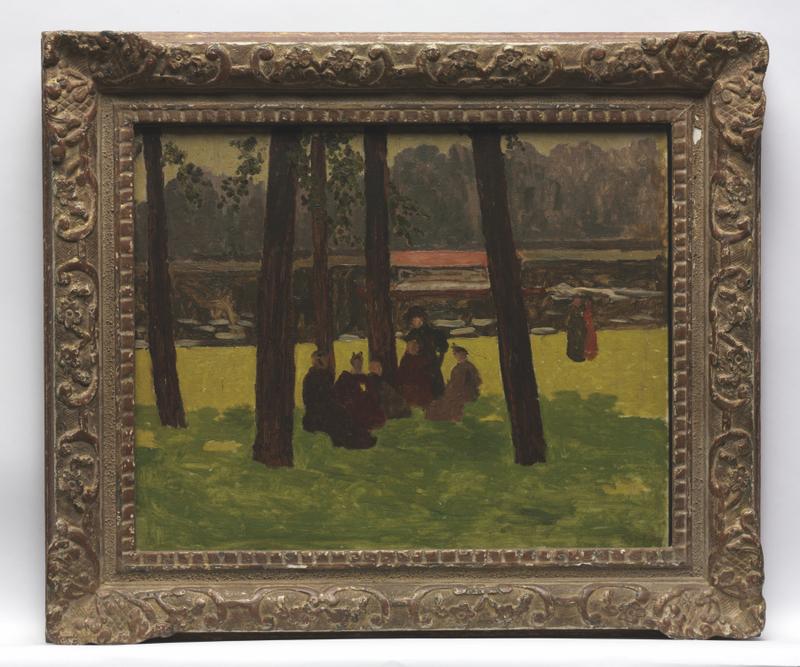 Women Meeting in the Shade