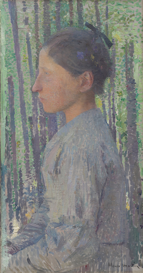 Woman in Profile
