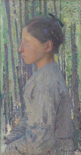 Woman in Profile