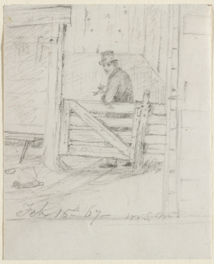 William Sidney Mount — Resting on the Fence