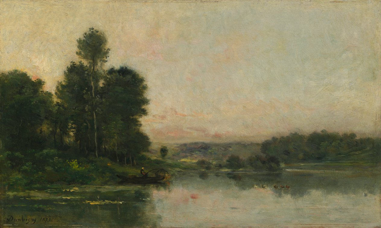 Charles François Daubigny — The Hillsides of Méry-sur-Oise, Opposite Auvers