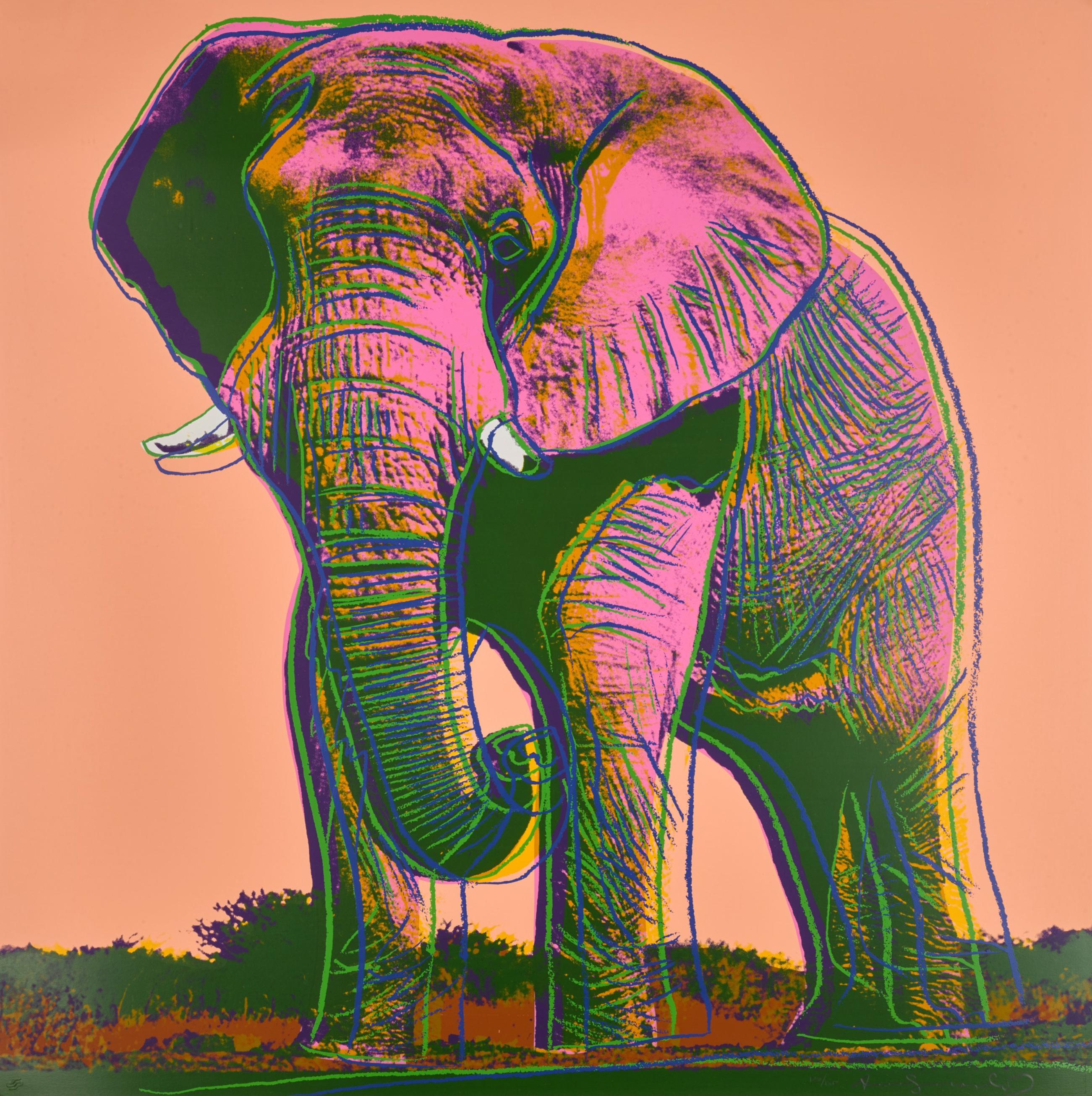 Andy Warhol — African Elephant