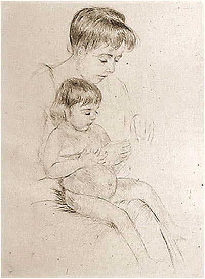 Mary Cassatt — The Manicure