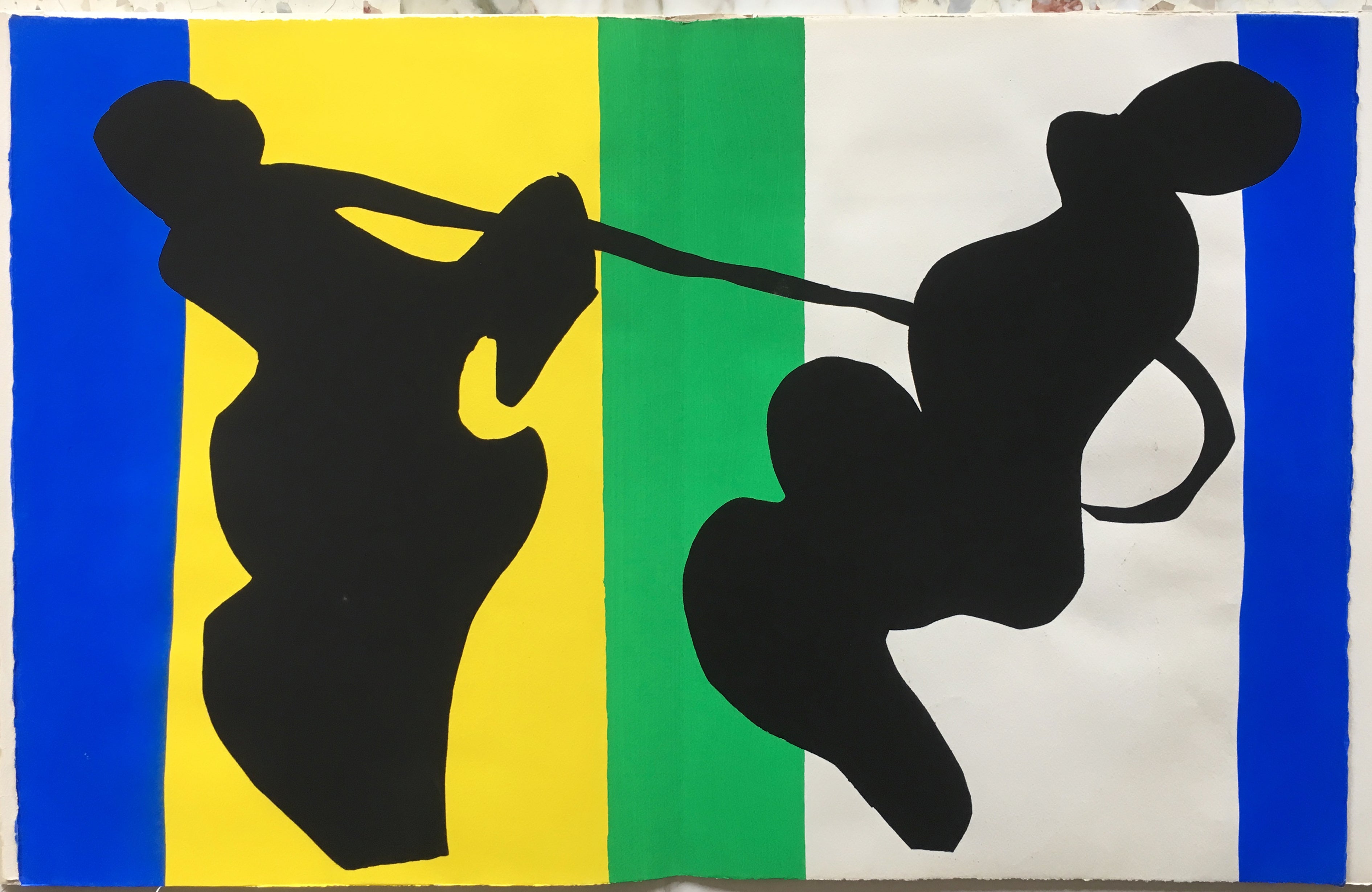 Henri Matisse — Le Cow-boy, from Jazz