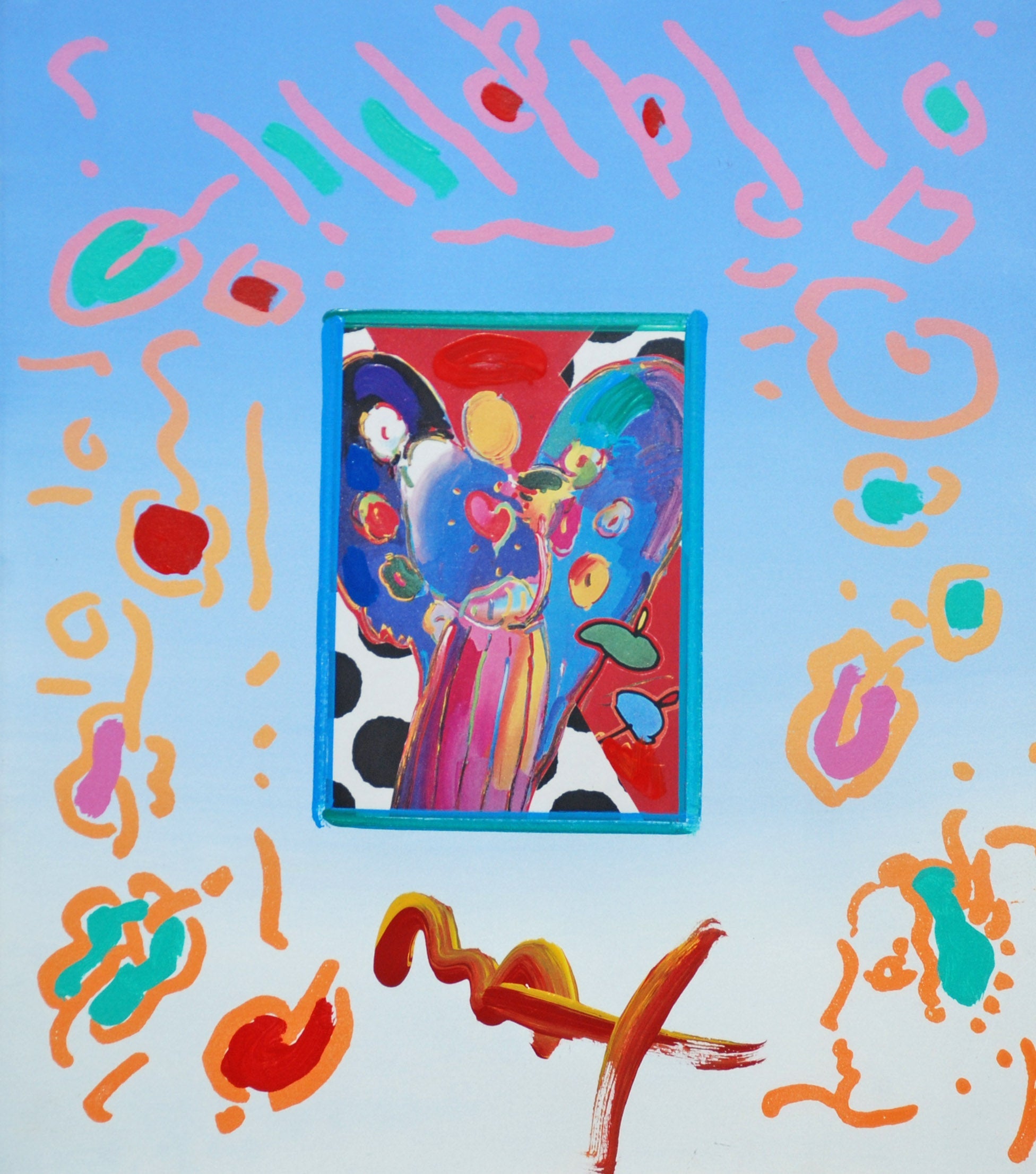 Angel with Heart Collage, Version II