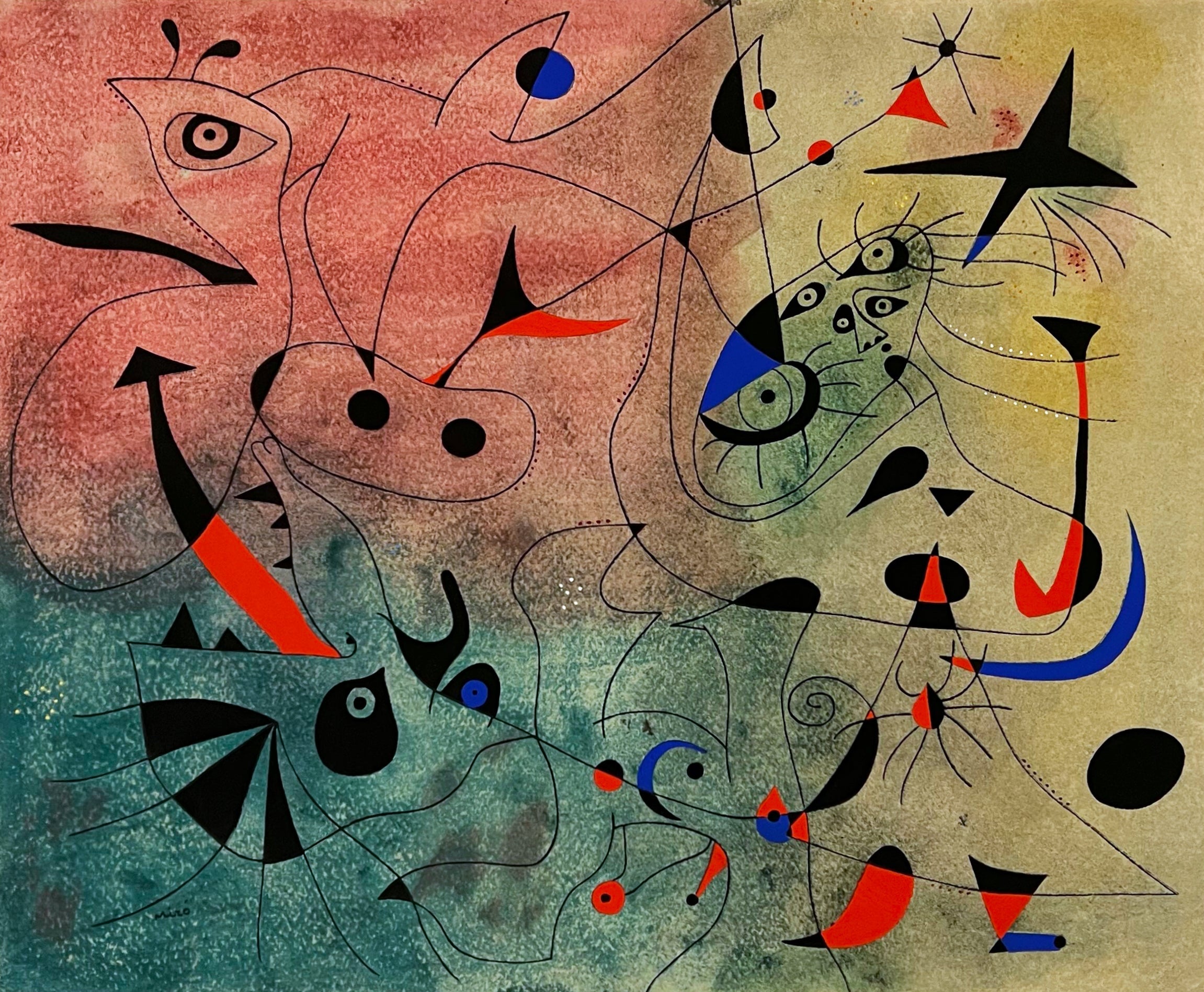Joan Miro — (after) L'etoile mantinale (Morning Star), Plate VI