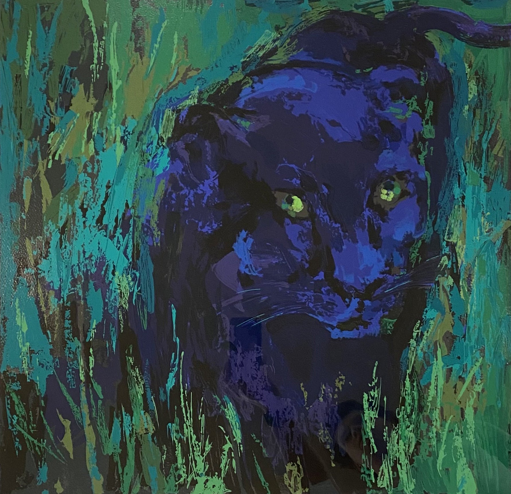 Portrait of a Black Panther
