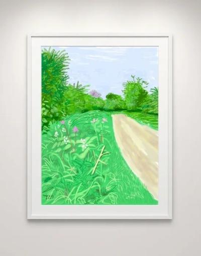 David Hockney — 26th April, The Arrival of Spring in Woldgate, East Yorkshire