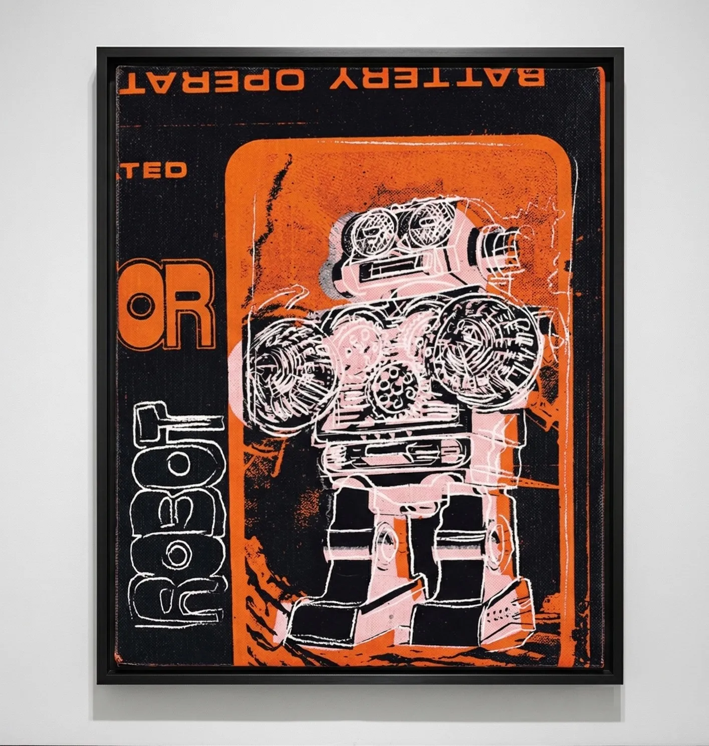 Andy Warhol — Robot from Toy Paintings