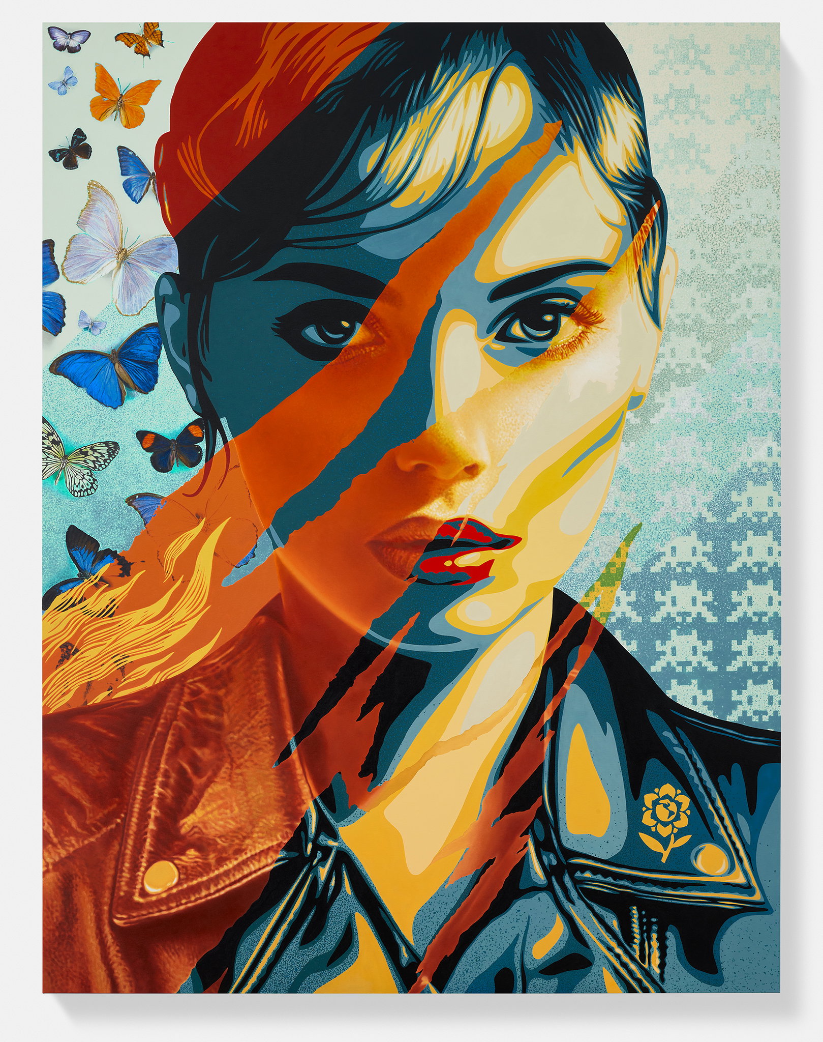 Shepard Fairey — Flames of Discontent