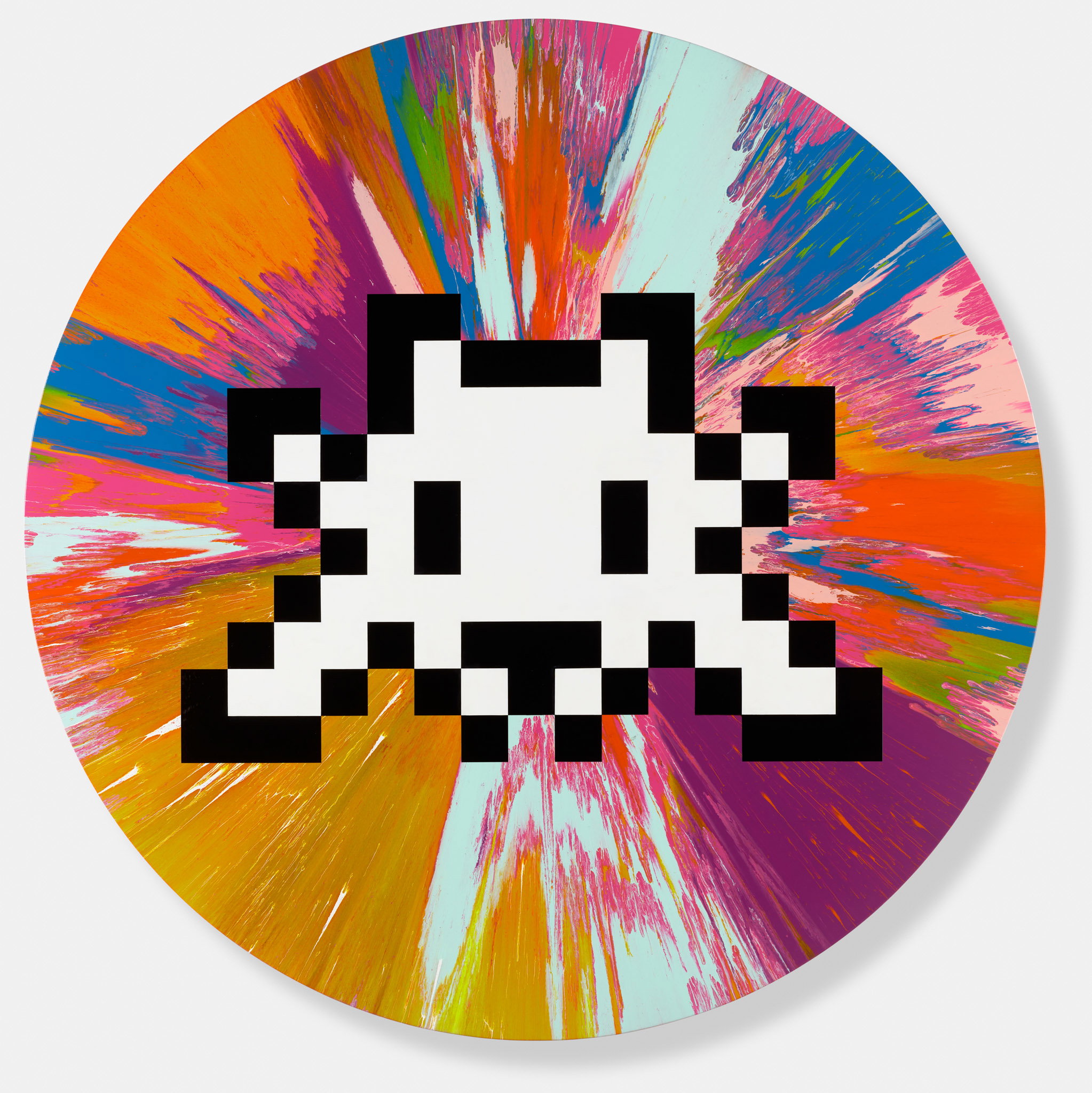 Damien Hirst — Beautiful Spinvaded Purple Painting